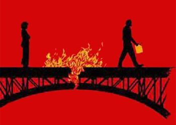 The arsonist within!