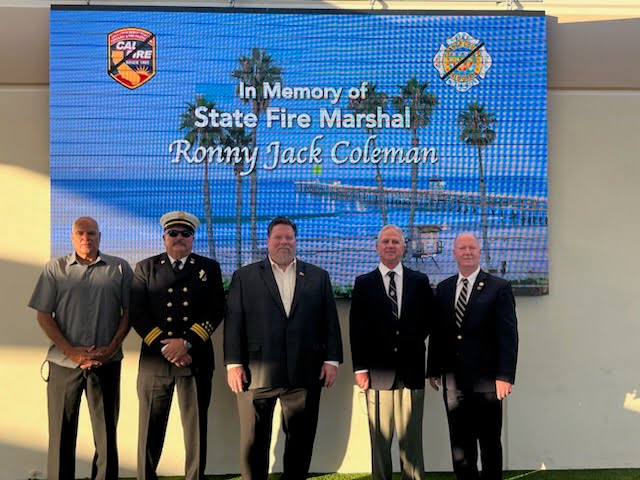 Hundreds mourn former State Fire Marshal Ronny J. Coleman